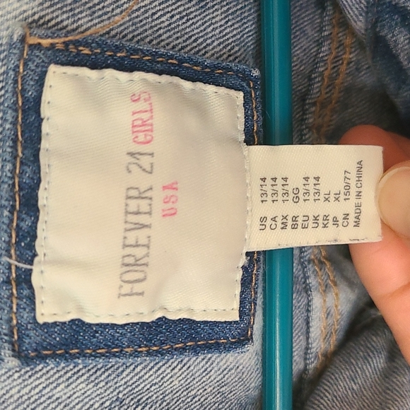 Forever 21 Acid Wash Jean Jacket - Picture 3 of 7